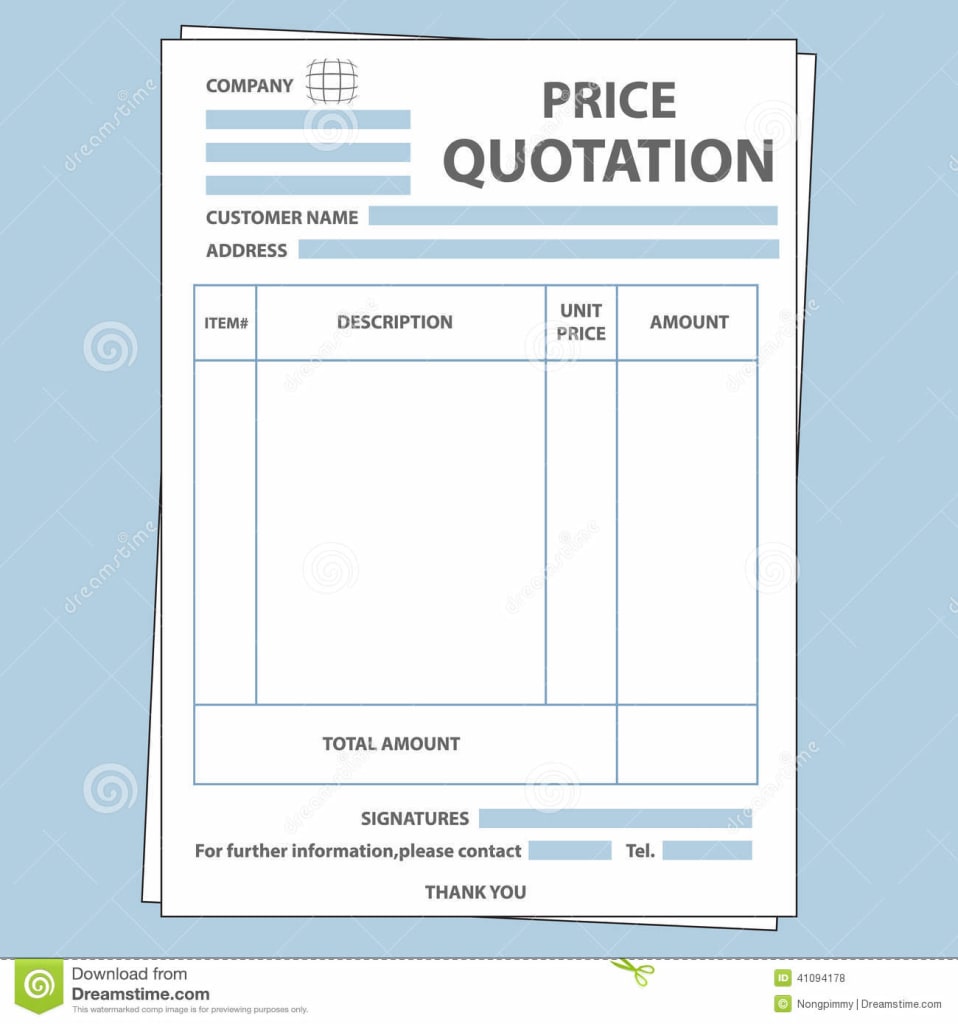 Price Quotation Image